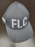 FLC Hats 2023 (light blue/white, white/blue, navy blue/orange, black/pink, grey/white)