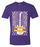 FLC Locations purple short sleeve t-shirt