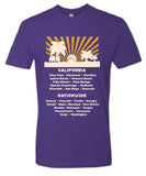 FLC Locations purple short sleeve t-shirt