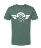 FLC takes flight cotton short sleeve Dual Sided T-Shirt